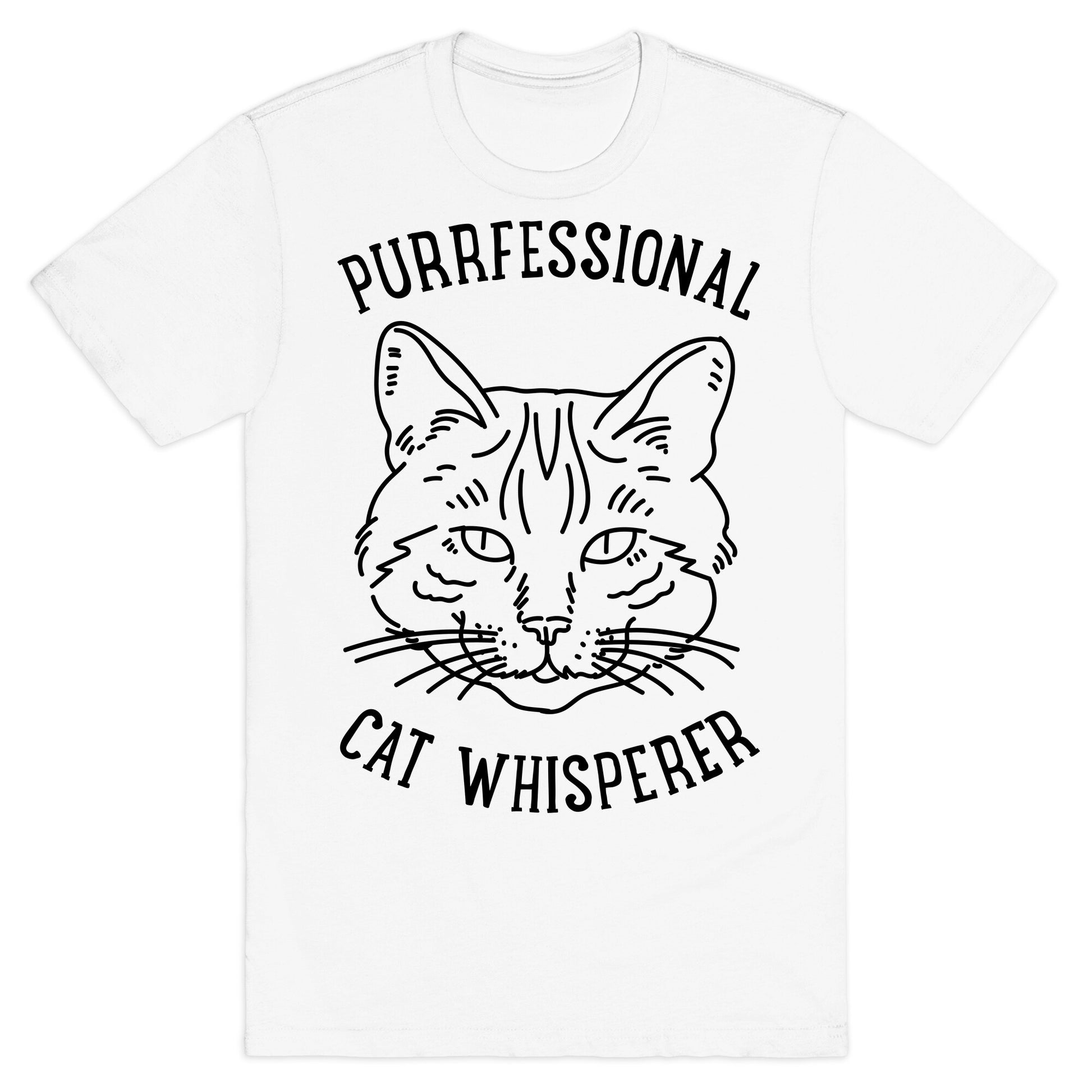 Purrfessional Cat Whisperer T-Shirt