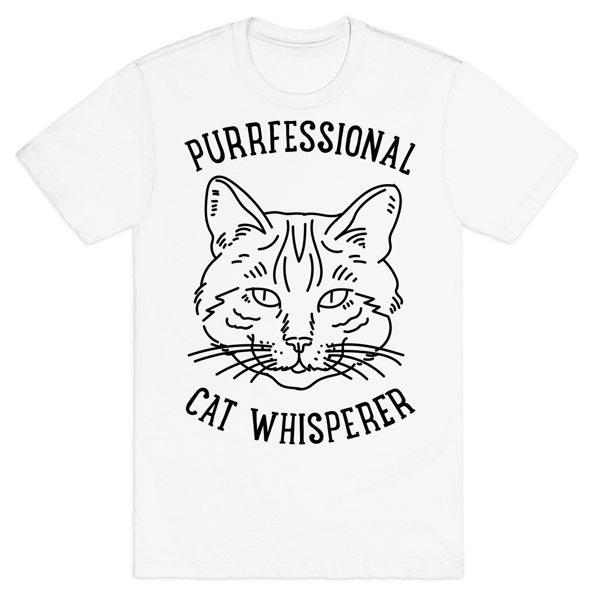 Purrfessional Cat Whisperer T-Shirt