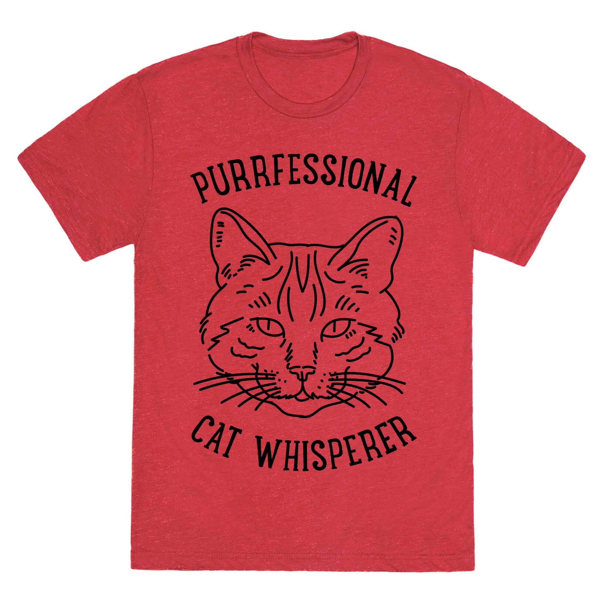 Purrfessional Cat Whisperer Unisex Triblend Tee