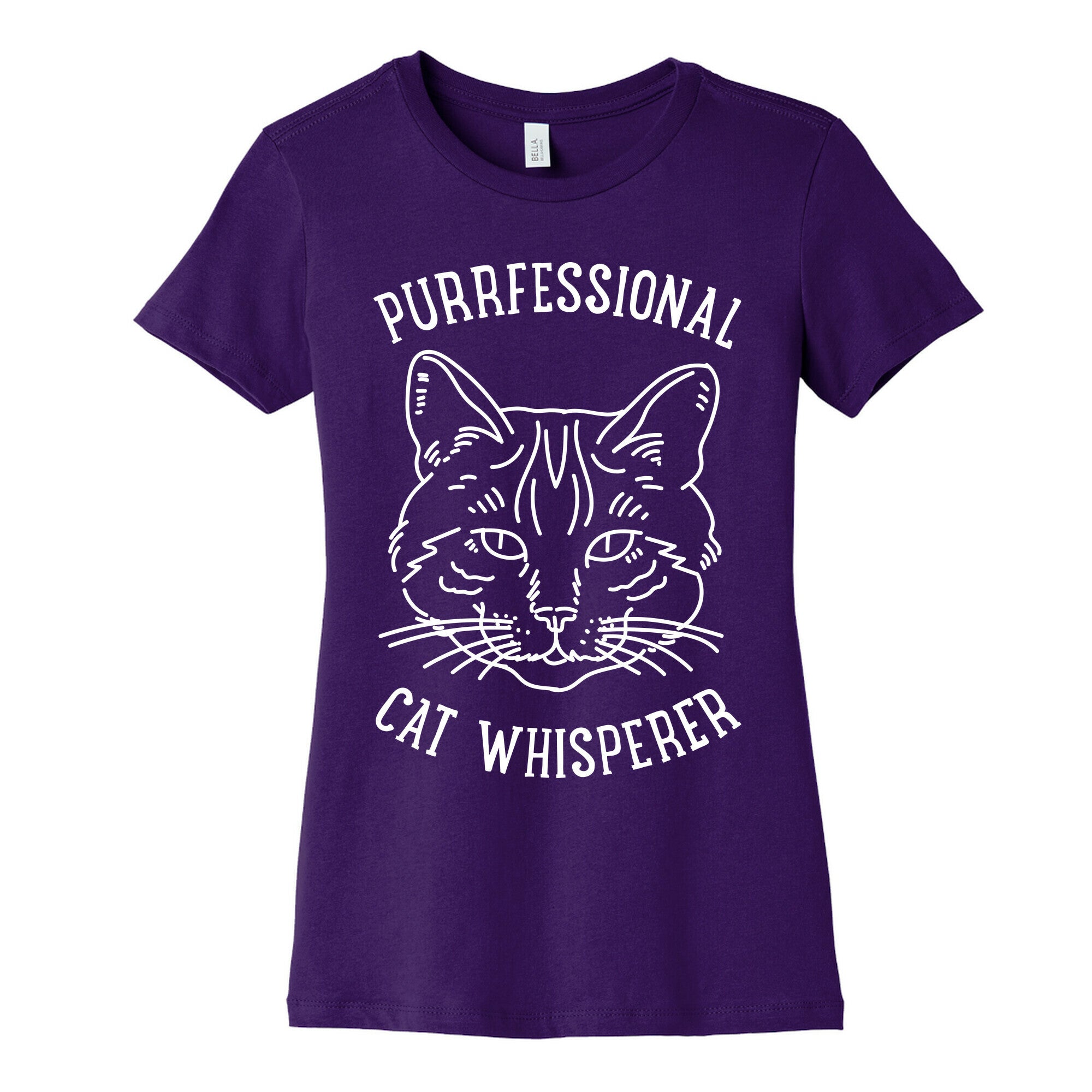 Purrfessional Cat Whisperer Women's Cotton Tee
