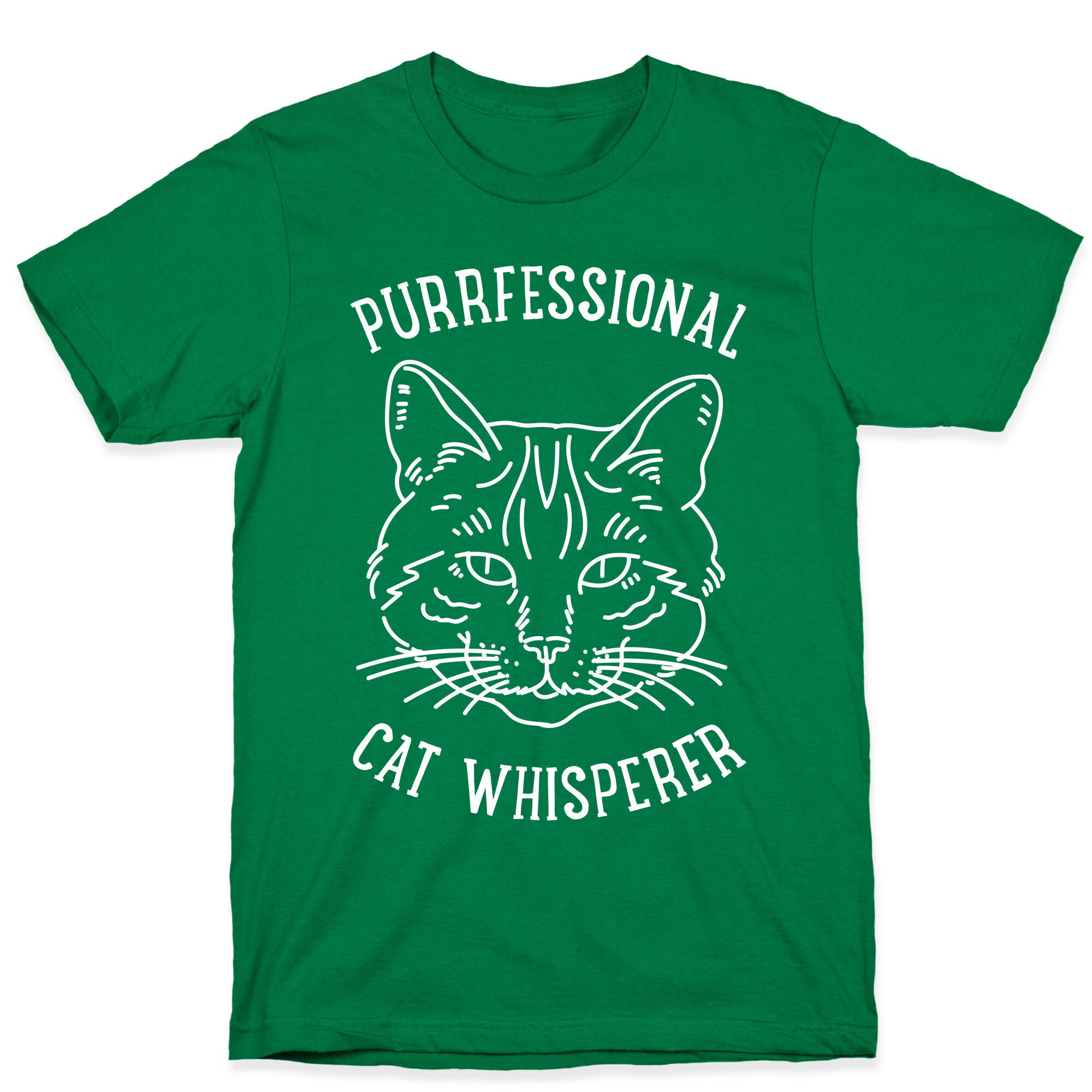 Purrfessional Cat Whisperer T-Shirt