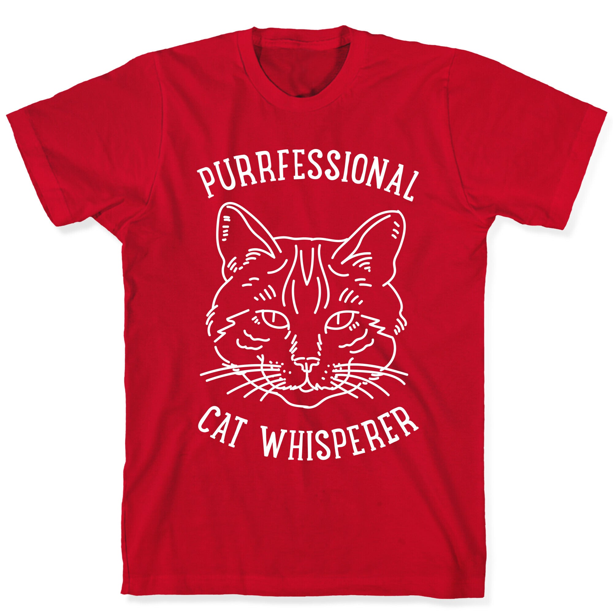 Purrfessional Cat Whisperer T-Shirt