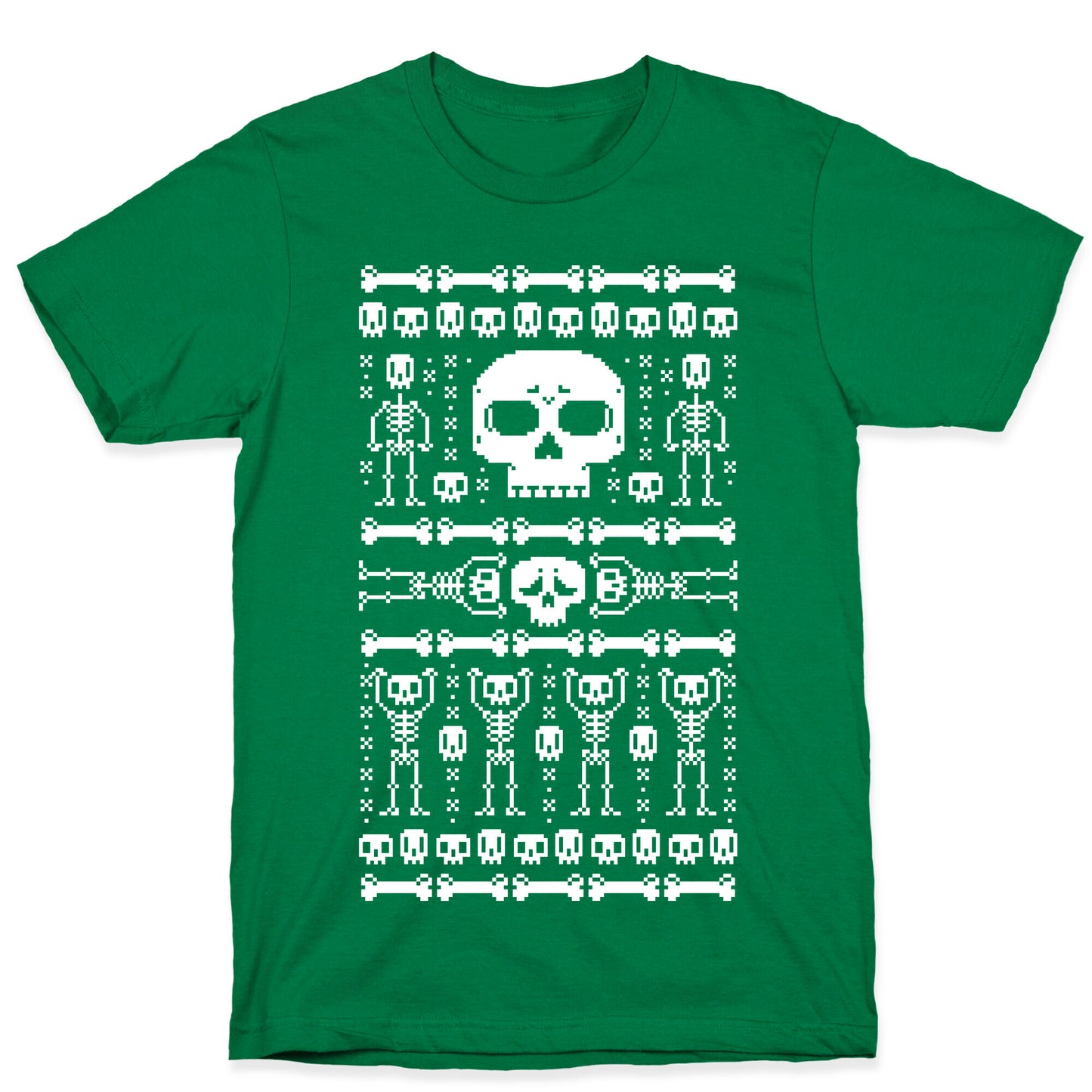 Ugly Skeleton Sweater T-Shirt