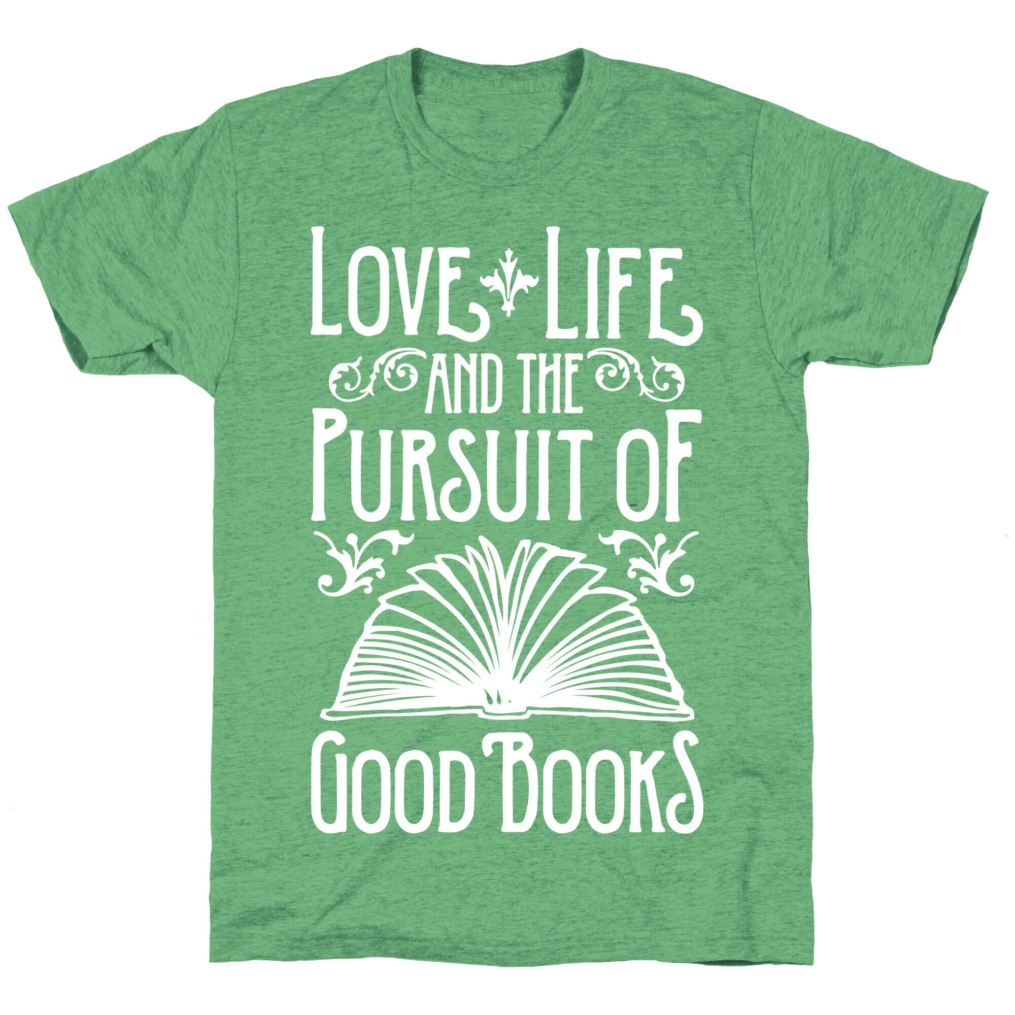 Pursuit of Good Books Unisex Triblend Tee
