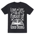 Pursuit of Good Books Unisex Triblend Tee