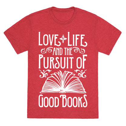 Pursuit of Good Books Unisex Triblend Tee