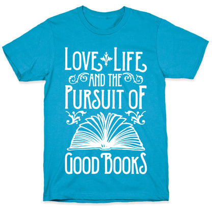 Pursuit of Good Books Unisex Triblend Tee
