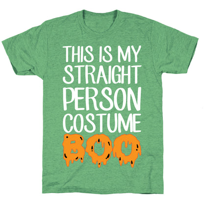 Straight Costume Unisex Triblend Tee