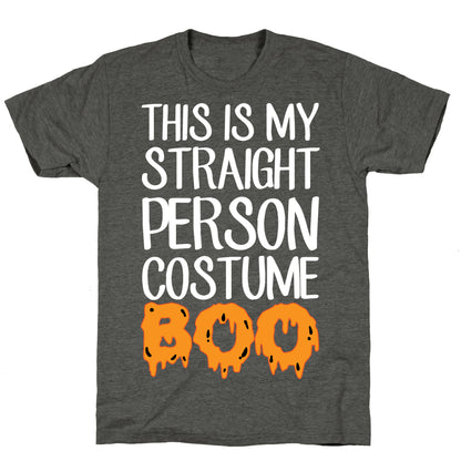 Straight Costume Unisex Triblend Tee