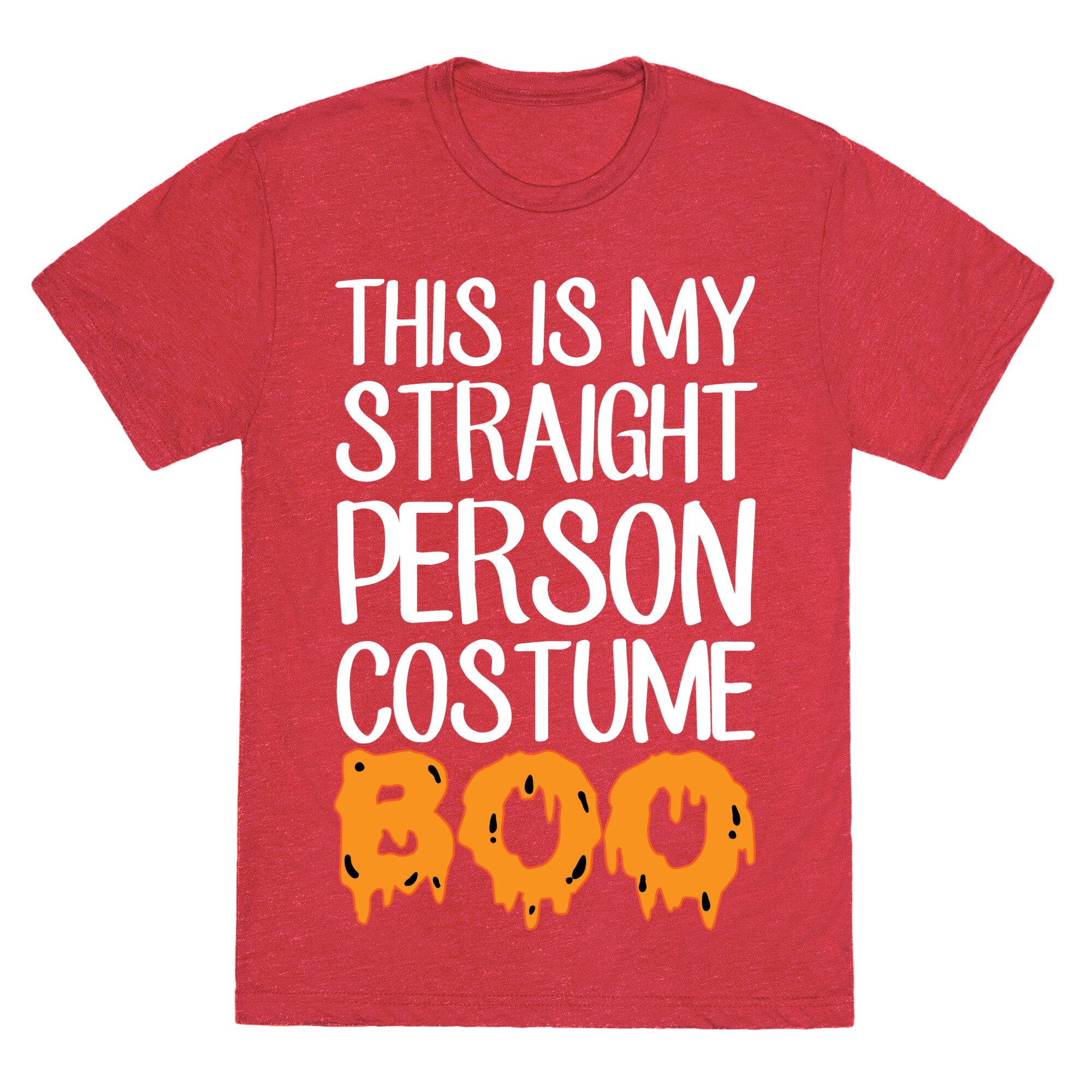 Straight Costume Unisex Triblend Tee