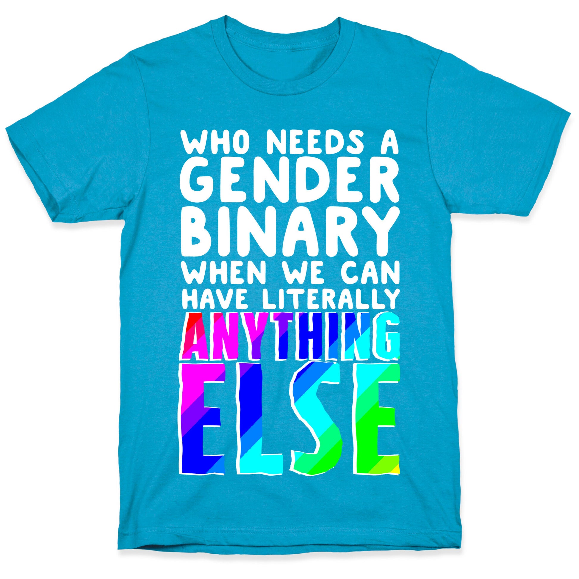 Why Gender Binary Unisex Triblend Tee