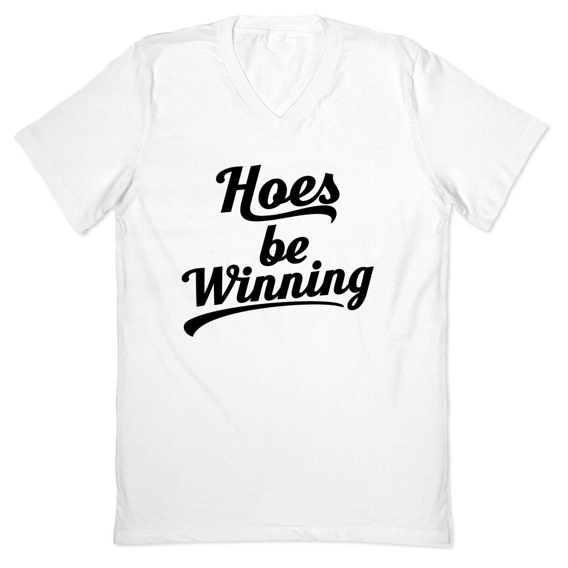 Hoes be Winning V-Neck