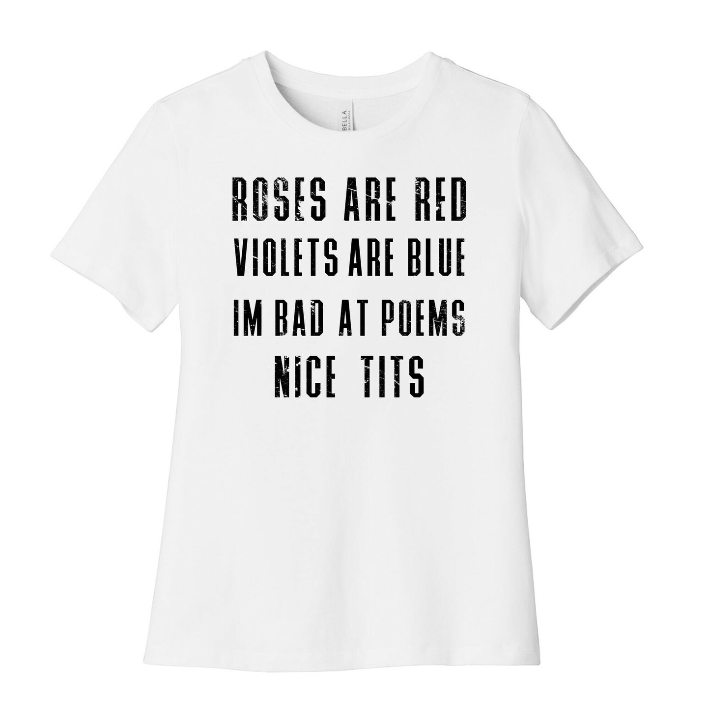 I'm Bad at Poems Women's Cotton Tee