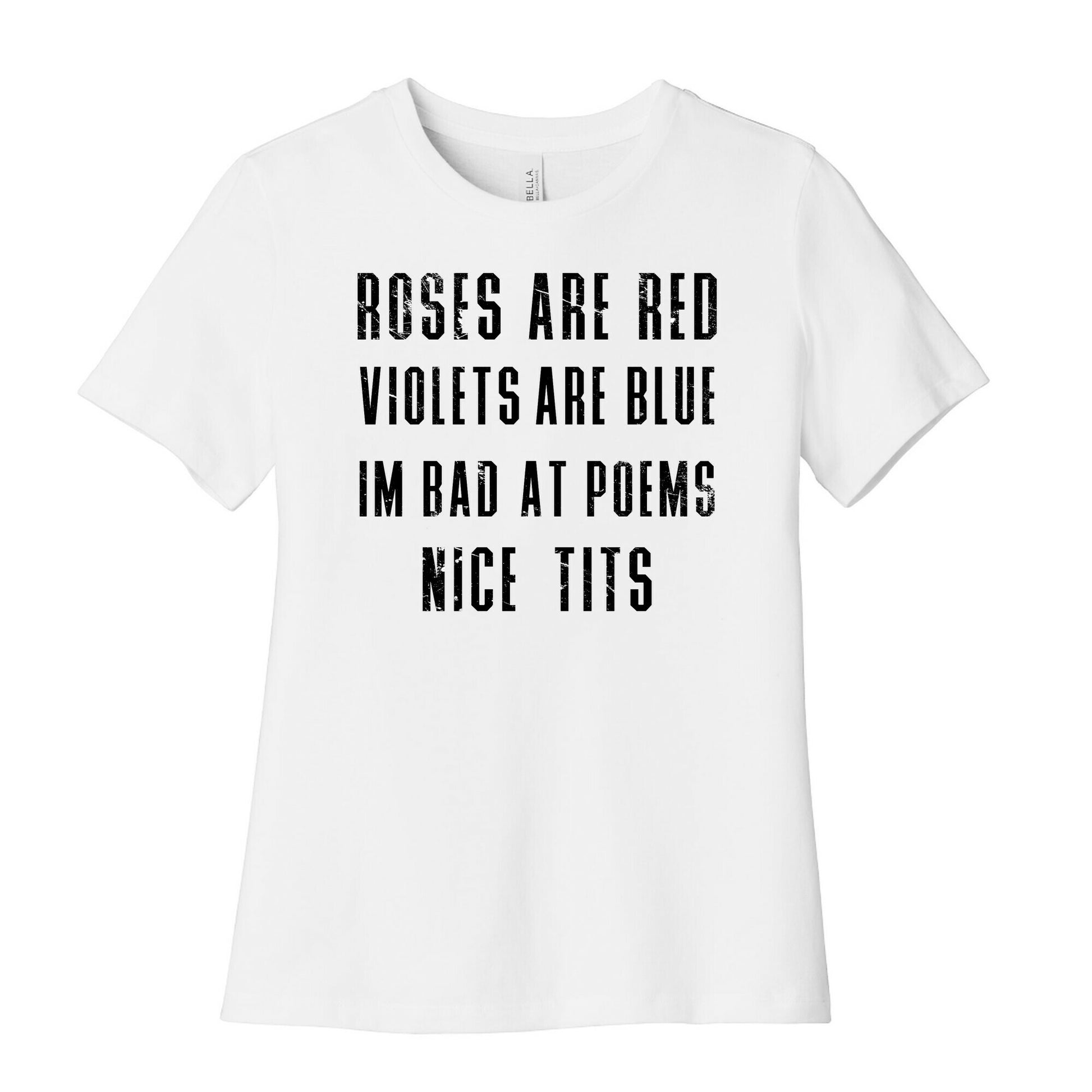 I'm Bad at Poems Women's Cotton Tee