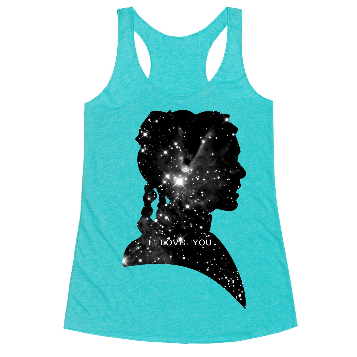 Leia Loves You Racerback Tank