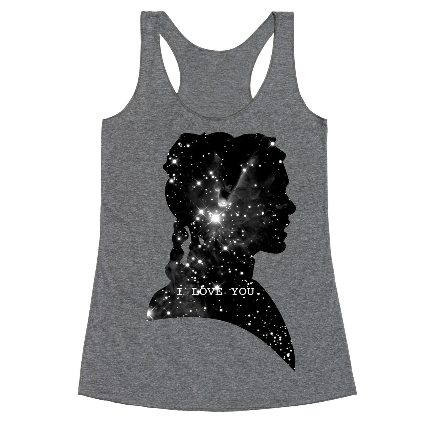 Leia Loves You Racerback Tank