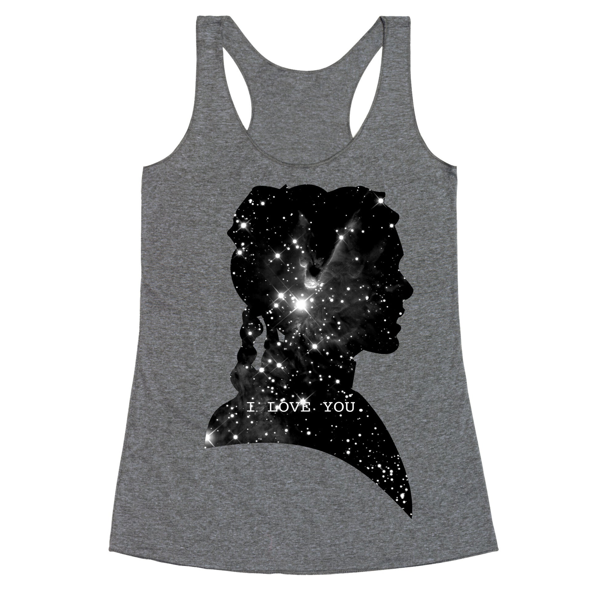 Leia Loves You Racerback Tank