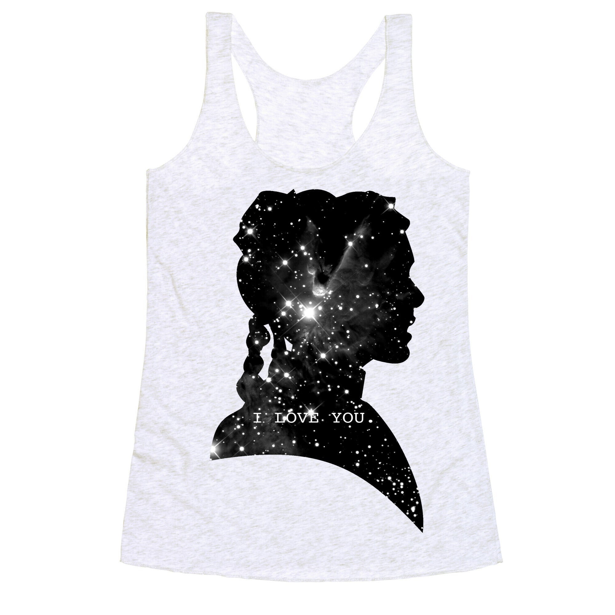 Leia Loves You Racerback Tank