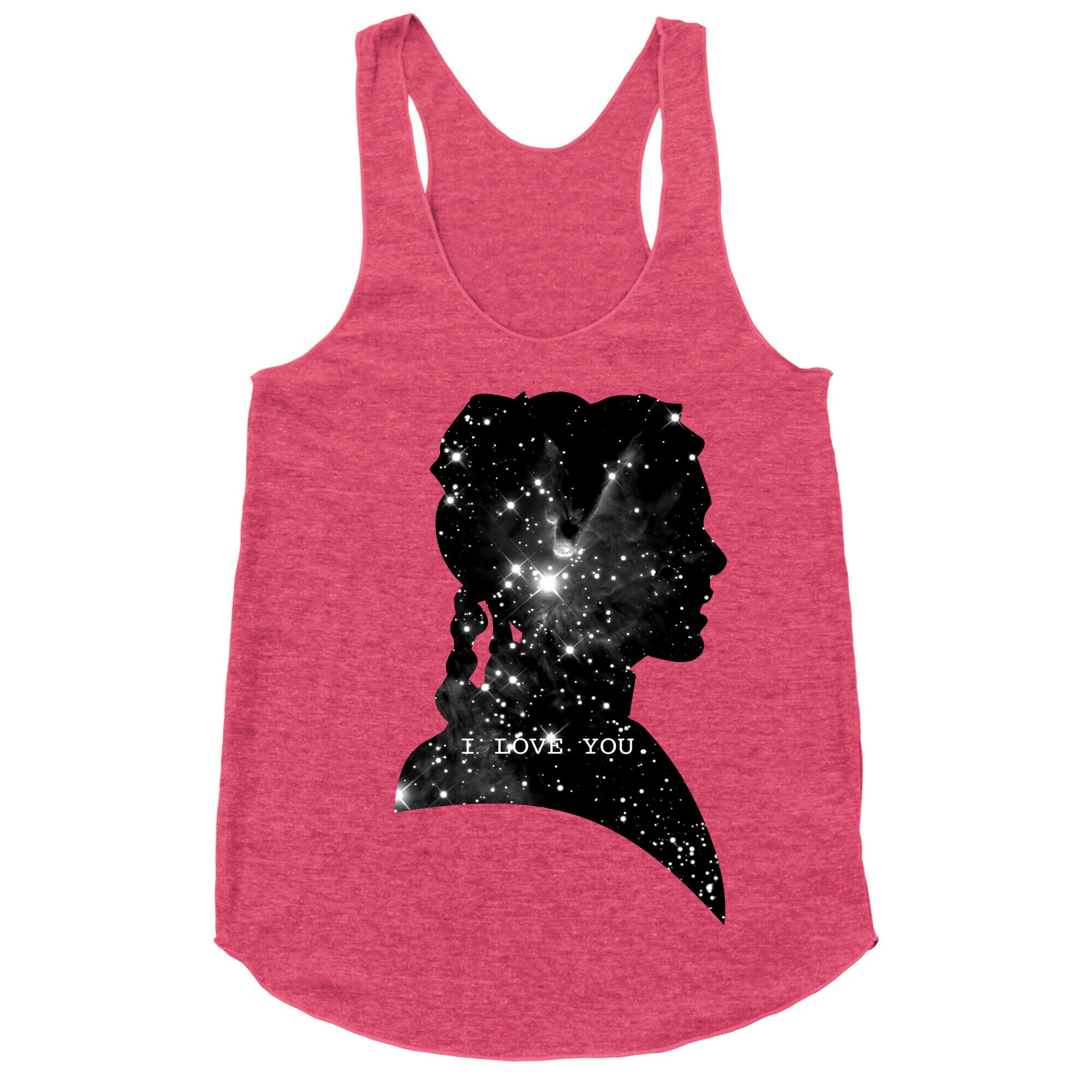Leia Loves You Racerback Tank
