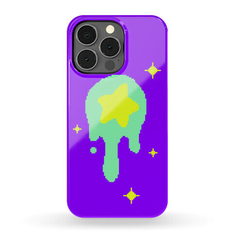 Gooey Pixel Star Phone Case
