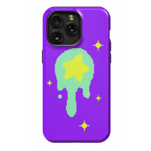 Gooey Pixel Star Phone Case
