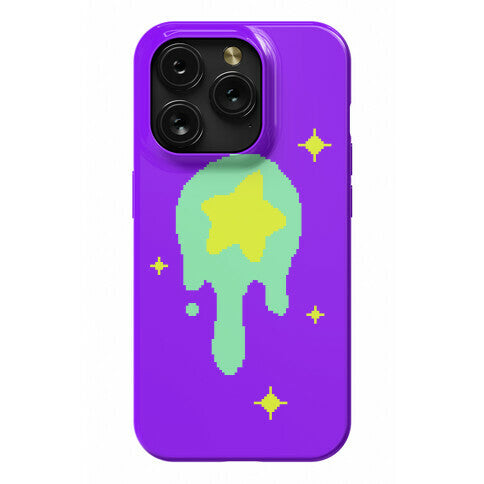 Gooey Pixel Star Phone Case