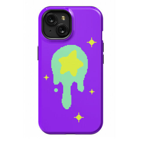 Gooey Pixel Star Phone Case