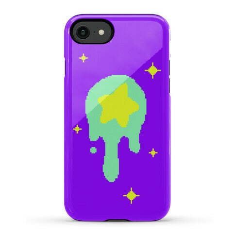 Gooey Pixel Star Phone Case