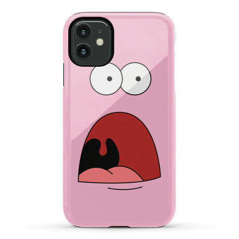 Patrick is Shocked Phone Case