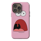 Patrick is Shocked Phone Case