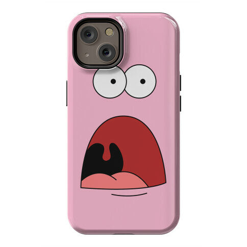 Patrick is Shocked Phone Case