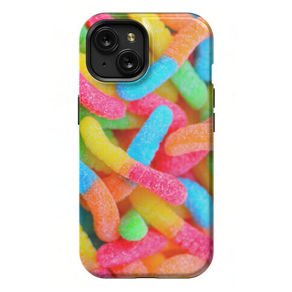 Sour Gummy Worms Phone Case