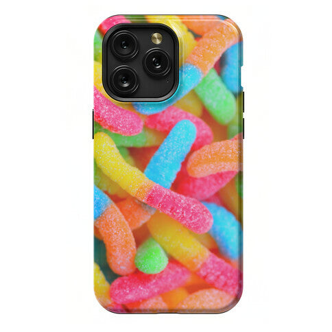 Sour Gummy Worms Phone Case