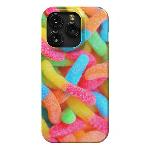 Sour Gummy Worms Phone Case