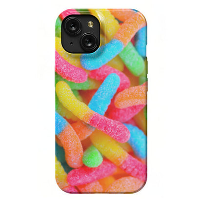 Sour Gummy Worms Phone Case