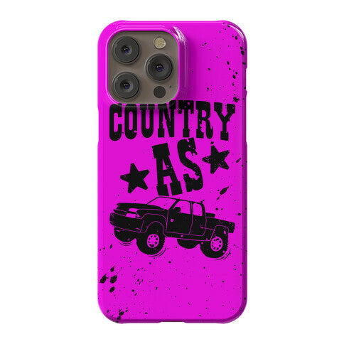 Country As Truck Phone Case