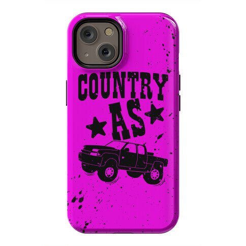 Country As Truck Phone Case