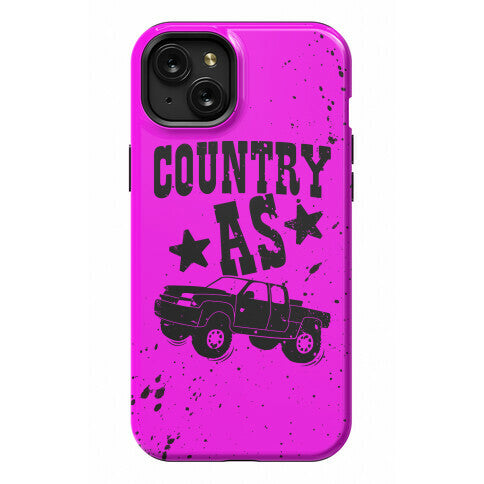 Country As Truck Phone Case