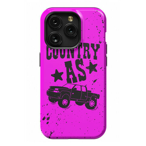 Country As Truck Phone Case