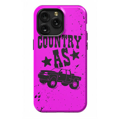 Country As Truck Phone Case