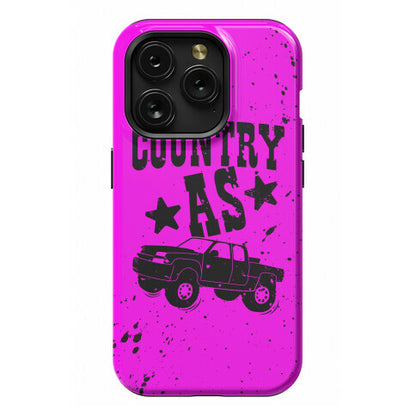 Country As Truck Phone Case