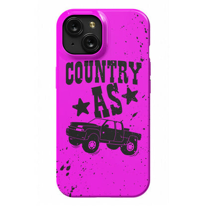 Country As Truck Phone Case