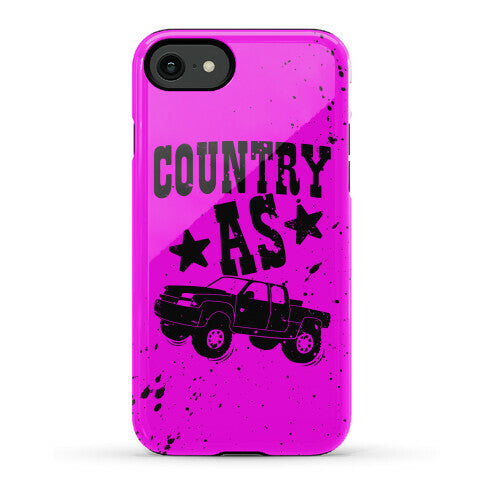 Country As Truck Phone Case