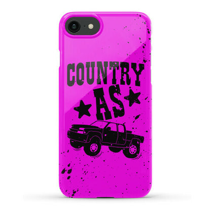 Country As Truck Phone Case