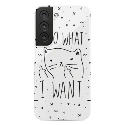 I Do What I Want Cat Phone Case