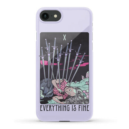 Ten Of Swords (Everything Is Fine) Phone Case