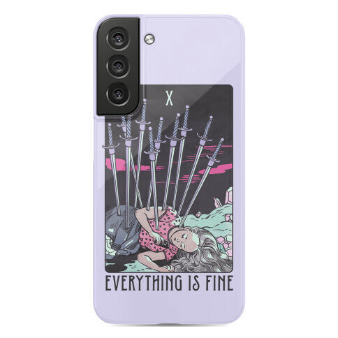 Ten Of Swords (Everything Is Fine) Phone Case