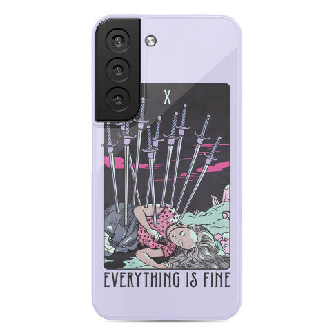 Ten Of Swords (Everything Is Fine) Phone Case