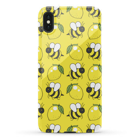 Lemon and Bee Phone Case