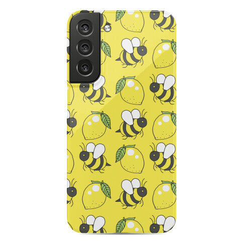 Lemon and Bee Phone Case